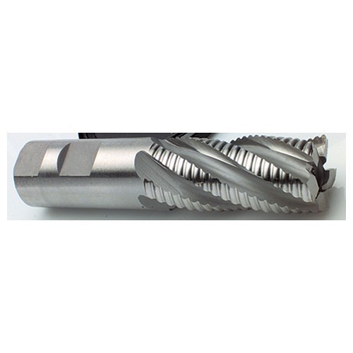 ProCut II CV70CL205 Roughing End Mill, 5/8 in Cutter Dia, 2-1/2 in Length of Cut, 4 Flutes, 5/8 in Shank Dia, 4-5/8 in Overall Length, TiN Coated