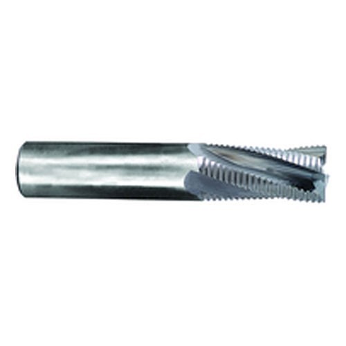 DD8155960 End Mill, 1/4 in Cutter Dia, 3/4 in Length of Cut, 4 Flutes, 1/4 in Shank Dia, 2-1/2 in Overall Length, AITiN Coated