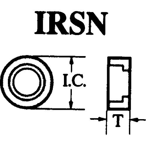 Shim Seat, For Use With: 1/2 in IC, 3/16 in Thk, 1/2 in Inscribed Circle Dia