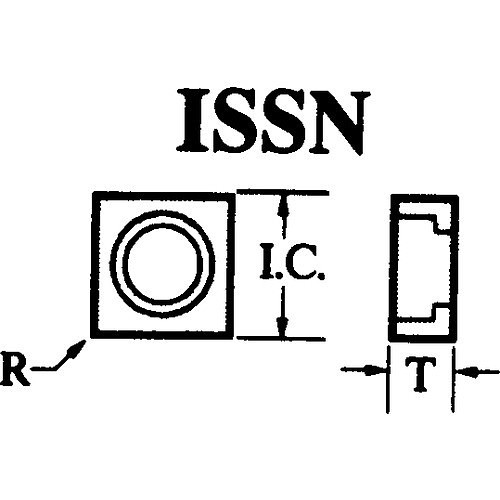 Shim Seat, For Use With: 3/4 In Ic, 1/8 in Thk, 3/4 in Inscribed Circle Dia, 3/64 in Radius