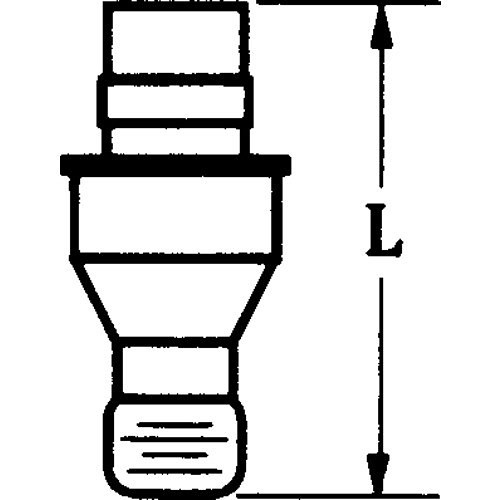 Locking Pin, 5/16-14 Pin Dia, 0.7 in Overall Length