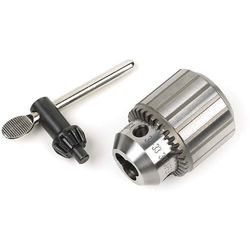 Jacobs® HK5014865 Drill Chuck, 0.18 to 0.8 in, 3JT, Tapered Mount, Plain Bearing, K4 Key