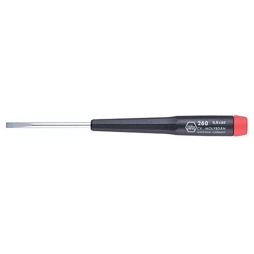 Wiha® KN5426010 Screwdriver, Slotted Point, 0.039 in Point, 4.7 in Overall Length