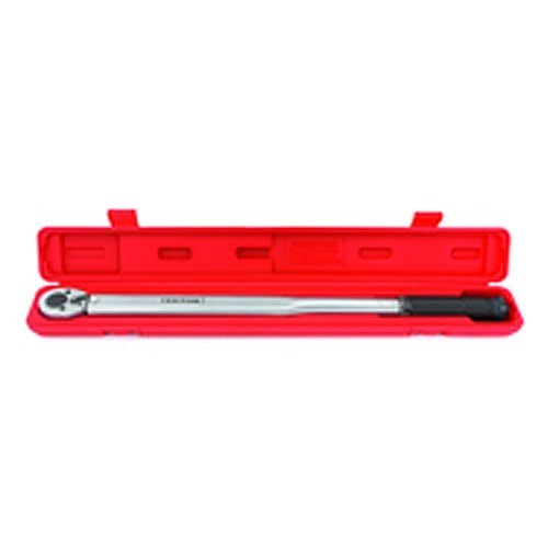 TEKTON® KP8524340 Torque Wrench, English/Metric, 1/2 in Drive, 25 to 250 ft-lb, Graduations: 1 in-lb, 25 in Overall Length