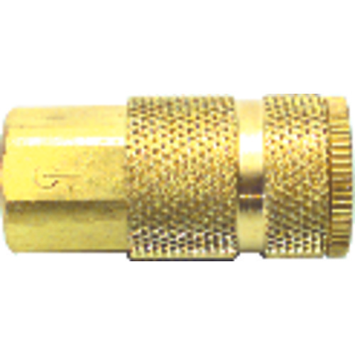 Coilhose® LX50140 Interchange Coupler, 1/4 in Nominal, FNPT, Brass