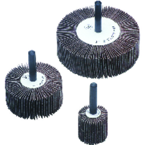 CGW® MH50143120 Mounted Flap Wheel, 1 in Wheel Dia, 1 in Face Width, 1/4 in Shank Dia, 120 Grit, Aluminum Oxide Abrasive