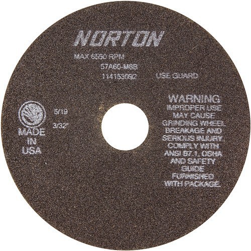 MH600722690 Cut-Off Wheel, 7 in Wheel Dia, 3/32 in Wheel Thickness, 1-1/4 in Center Hole, 60 Grit, Aluminum Oxide Abrasive