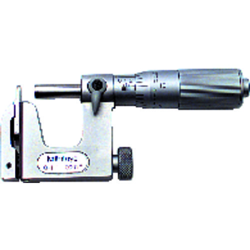 Mitutoyo MT80117-107 Outside Micrometer, Measuring Range: 0 to 1 in, Graduations: 0.0001 in, Carbide