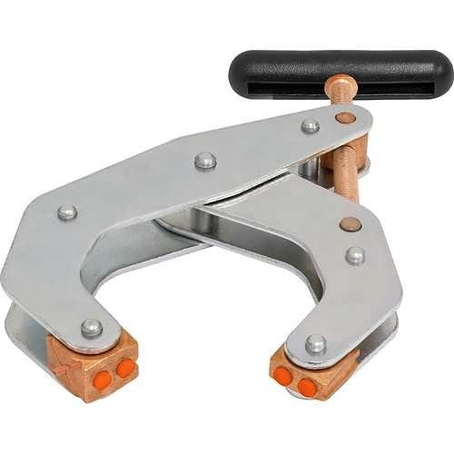 T-Handle Clamp, 2-1/4 to 3 in Throat Depth, 4-1/2 in Jaw Opening, 1700 lb Clamping Pressure, Series: 415-W/G