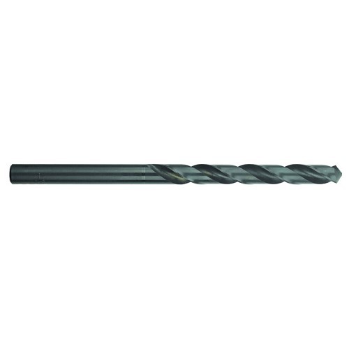 Taper Length Drill Bit, 12.5 mm Drill, 0.4921 in Drill, 7-3/4 in Overall Length, High Speed Steel, Surface Treated