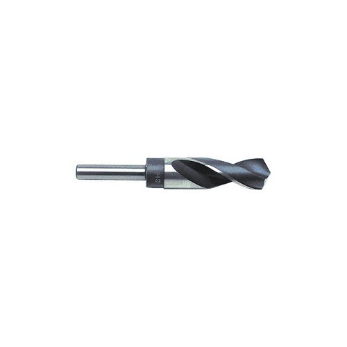 Reduced Shank Drill Bit, 1-1/16 in Drill, 1/2 in Shank, High Speed Steel