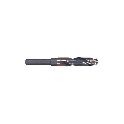 Reduced Shank Drill Bit, 17/32 in Drill, 1/2 in Shank, Cobalt