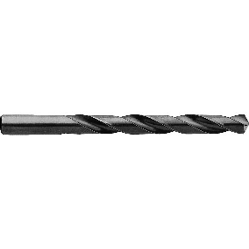 Jobber Length Drill Bit, #21 Drill, 118 deg Point Angle, High Speed Steel