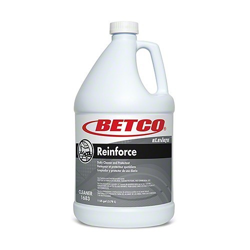 Betco BET 168304 Floor Cleaner and Maintainer, 1 gal Container, Liquid Form, Lemon Odor/Scent