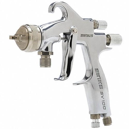 Binks® 7041-6931-1 HVLP Spray Gun, 0.042 in Nozzle, 45 psi Pressure