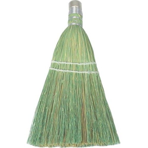 Birdwell® 378-24 Whisk Broom, Corn and Sotol Fiber Bristle, 6 in Width, 10 in Overall Length