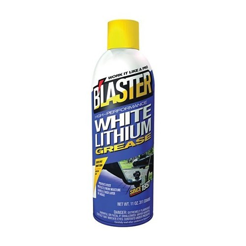 Blaster 1314236 Lithium Grease, 11 oz Container, Can Container, White