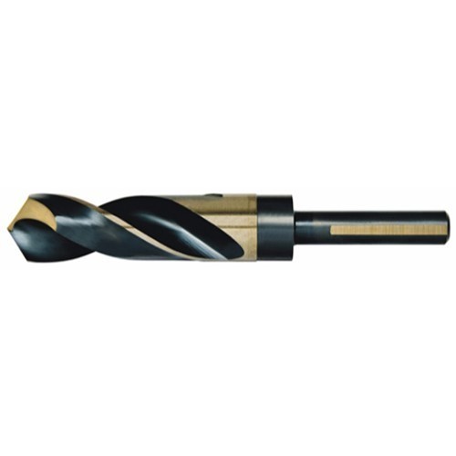 Blitz Bits® SDBB50422 Reduced Shank Drill, 31/32 in Drill - Fraction, 0.9688 in Drill - Decimal Inch, 1/2 in Shank, High Speed Steel
