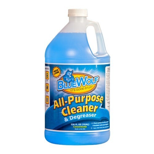 Blue Wolf BW5 Cleaner and Degreaser, 5 gal Container, Tote Container, Liquid Form