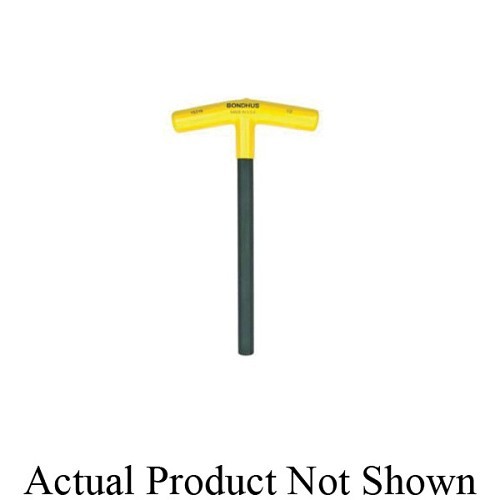 Bondhus® 15311 Chamfered Hex Key, Ergonomic Grip/T-Handle Handle, Protanium® High Torque Steel, ProGuard™