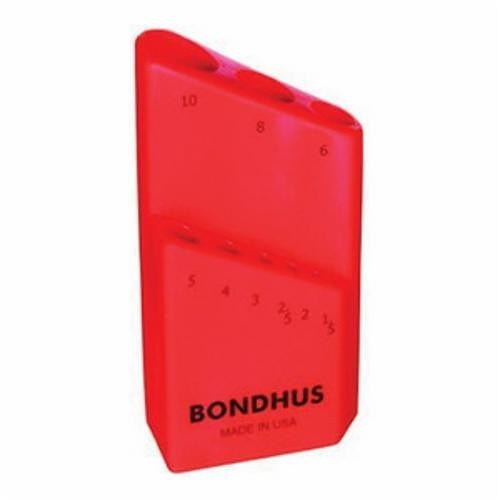 Bondhus® 18099 Organizer Hex Key Stand, 9 Slots, Alloy Steel