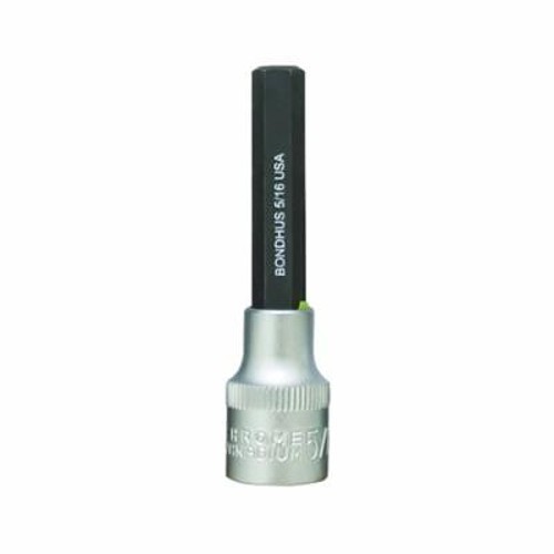 Bondhus® 43213 ProHold® Driver Socket Bit, 3/8 in Drive, 5/16 in