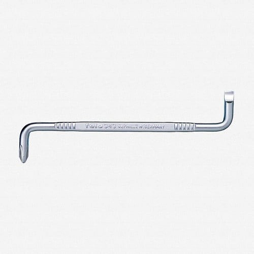 Bondhus® 715757557 Offset Screwdriver, Measurement System: SAE, #2 Point, Phillips Point, 6 in Overall Length