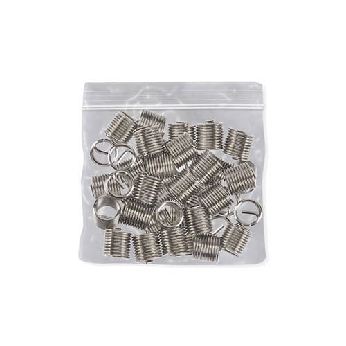 Bordo Industrial Tools 3532-1/2X2.0DP Bulk Wire Threaded Insert, Free Running, UNC, 1/2-13 in Internal Thread, 1 in Length