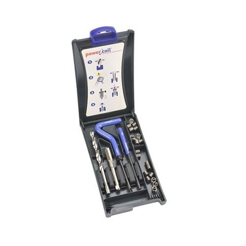 Bordo Industrial Tools 3532-7/8K Threaded Insert Repair Kit, 7/8-9 in, UNC, 5 Piece