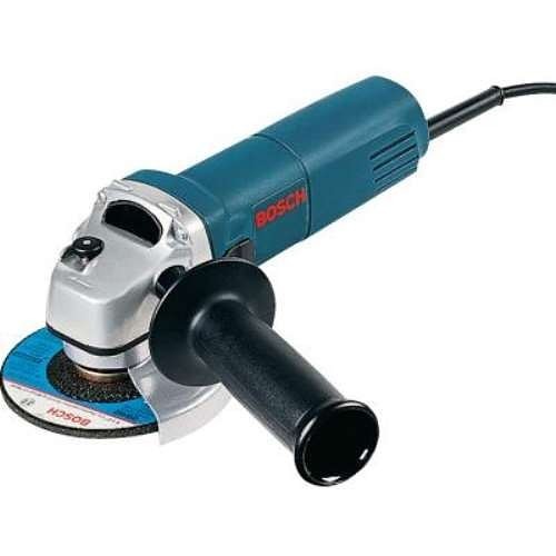 Bosch 114-1375A Mini Angle Grinder, 4-1/2 in Wheel Dia, 120 V, Slide Switch