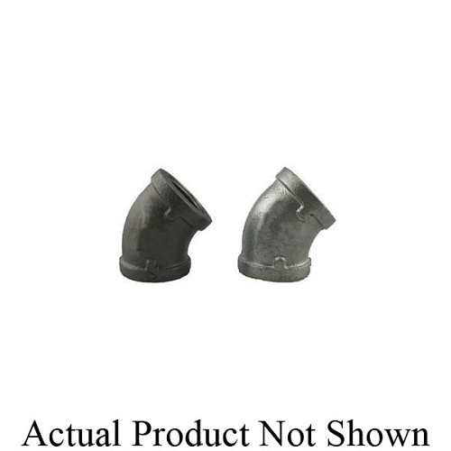 Boshart Industries 2-BLE4-15 Elbow, 1-1/2 in Nominal, FNPT End Style, 150 lb, Malleable Iron