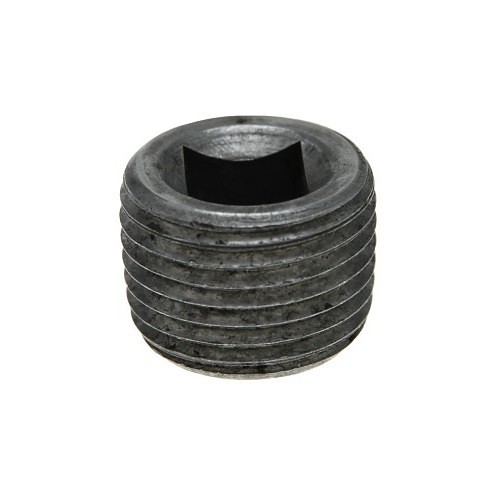 Boshart Industries BLMPCSS-1 Square Socket Plug, Carbon Steel, 1-1/4 in Nominal, MPT, Square Socket Plug