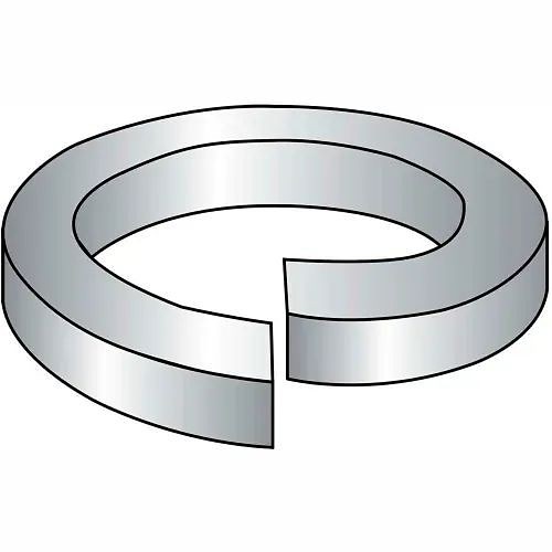 BBI 340050 Split Lock Washer, Measurement System: Imperial, 1/4 in Nominal, Yellow Zinc Plated, 0.26 in Inside Dia, 0.487 in Outside Dia
