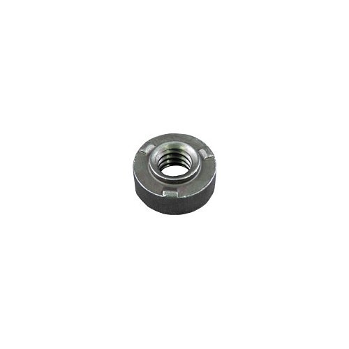 Weld Nut, Imperial, #10-24 Diameter - Thread, Steel, Round Piloted