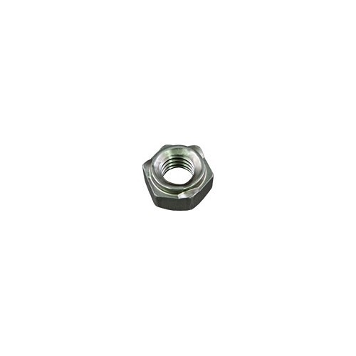 Hex Weld Nut, M12-1.75 Diameter - Thread Size, C1010 High-Welding Quality/Low Carbon Steel, Long Pilot, Plain