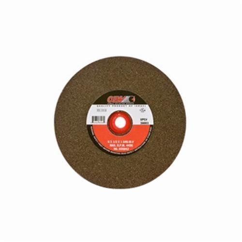 CGW® 38014 Straight Grinding Wheel, 6 in Wheel Dia, 1 in Wheel Thickness, 1 in Center Hole, 60 Grit, Silicon Carbide Abrasive