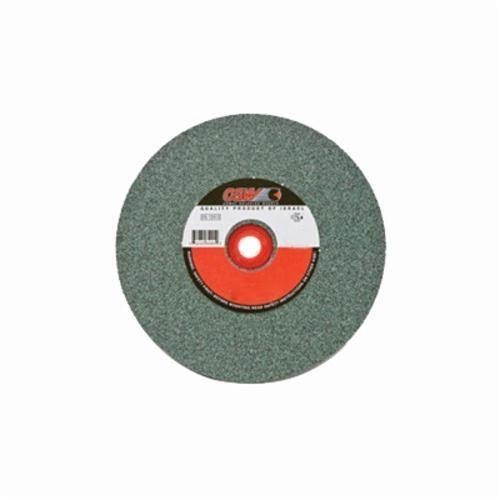 CGW® 38501 Straight Grinding Wheel, 6 in Wheel Dia, 1/2 in Wheel Thickness, 1 in Center Hole, 60 Grit, Silicon Carbide Abrasive