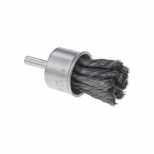 CGW® 60130 End Brush, 3/4 in Brush Dia, Knot Filament/Wire Type, 0.014 in Filament/Wire Diameter