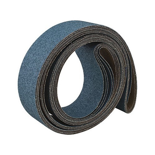CGW® 61295 Benchstand/Backstand Belt, 6 in Belt Width, 48 in Belt Length, 80 Grit, Fine Grade, Aluminum Oxide Abrasive, Poly/Cotton Backing