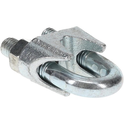 Wire Rope Clip, 1/8 Malleable