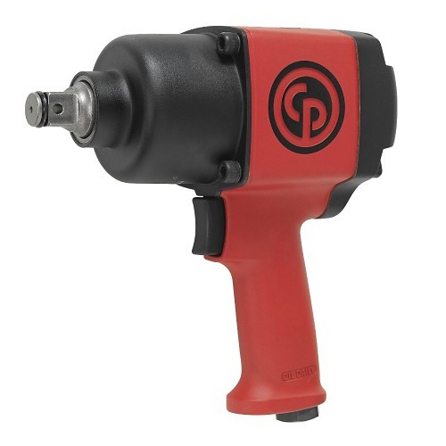 CP 6151590400 Impact Wrench, 3/4 in Drive, 350 to 1290 N-m Forward/ 1630 N-m Reverse Torque, 30 cfm Air Flow, 8.74 in OAL