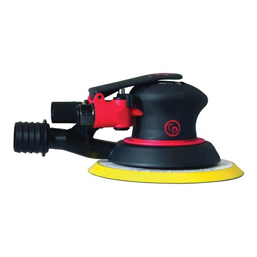 CP 8941072251 Random Orbital Sander, 6 in Round Pad, 8 to 16 cfm Air Flow, PSA Pad Grip Method