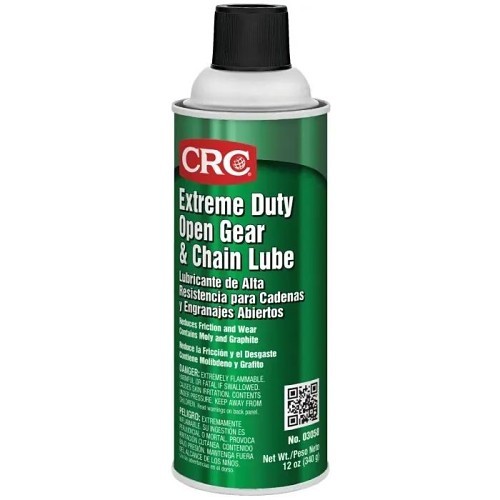 CRC® 03058 Open Gear and Chain Lubricant, 12 oz Container, Aerosol Can Container