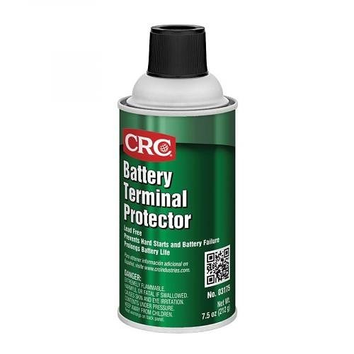 CRC® 03175 Battery Terminal Protector, 12 oz Container, Aerosol Can Container, Petroleum Odor/Scent, Dark Red, Liquid Form