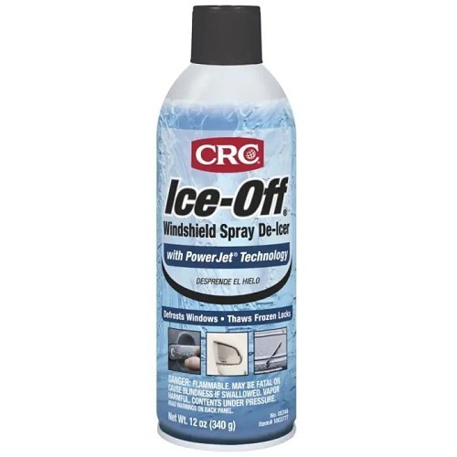 CRC® 05346 Windshield Spray De-Icer, 16 oz, Aerosol Can, Pungent, Clear Colorless, Liquid