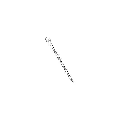 Cable Tie, 14.8 in Length, 0.5 in Width, 0.09 in Thickness, Nylon 6.6, UV Black
