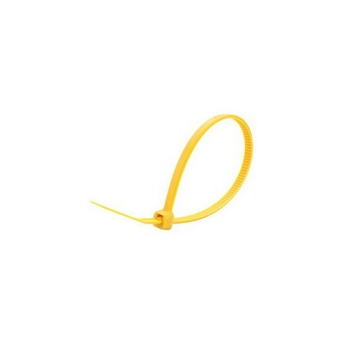 Cable Tie, 7.5 in Length, Yellow