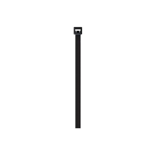 Cable Tie, Heavy Natural, 21 in Length, Black