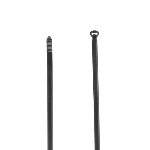 Cable Tie, 13.4 in Length, 6.86 mm Width, 0.39 mm Thickness, Black