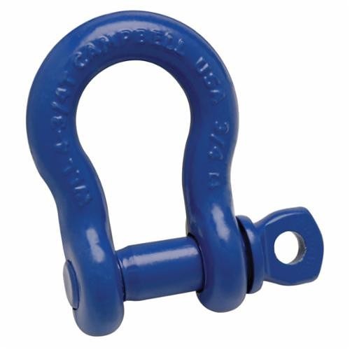 Campbell® 5410505 C-419-S Anchor Shackle, 1500 lb Load, 5/16 in, 3/8 in Dia Screw Pin, Painted